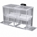 Isolation Box for Fish Tank Double Isolation Compartment Breeding Box
