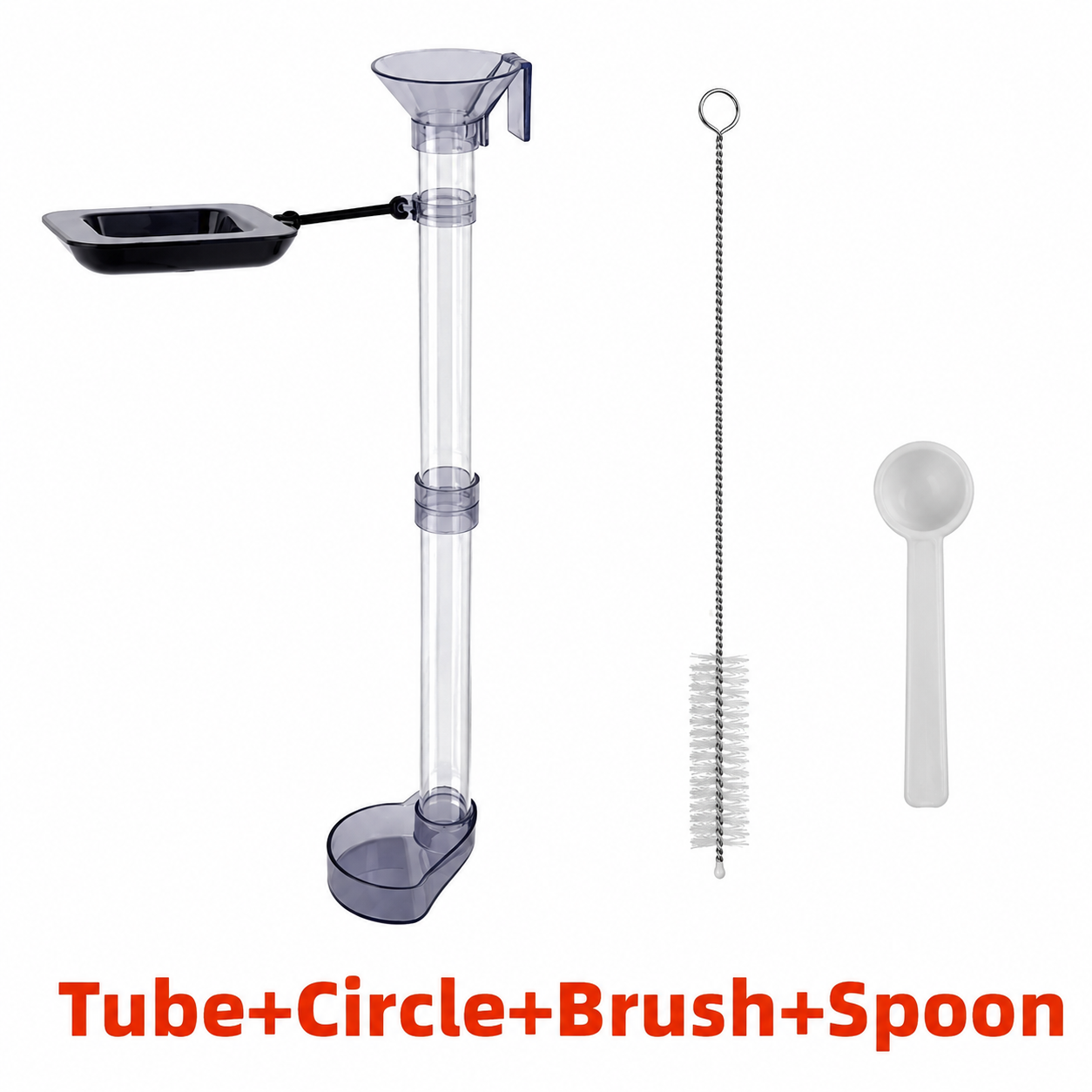 Multi-functional Aquarium Feeding Tube Floating Feeding Ring Shrimp Feeder Tube And Dish Fish Tank Feed