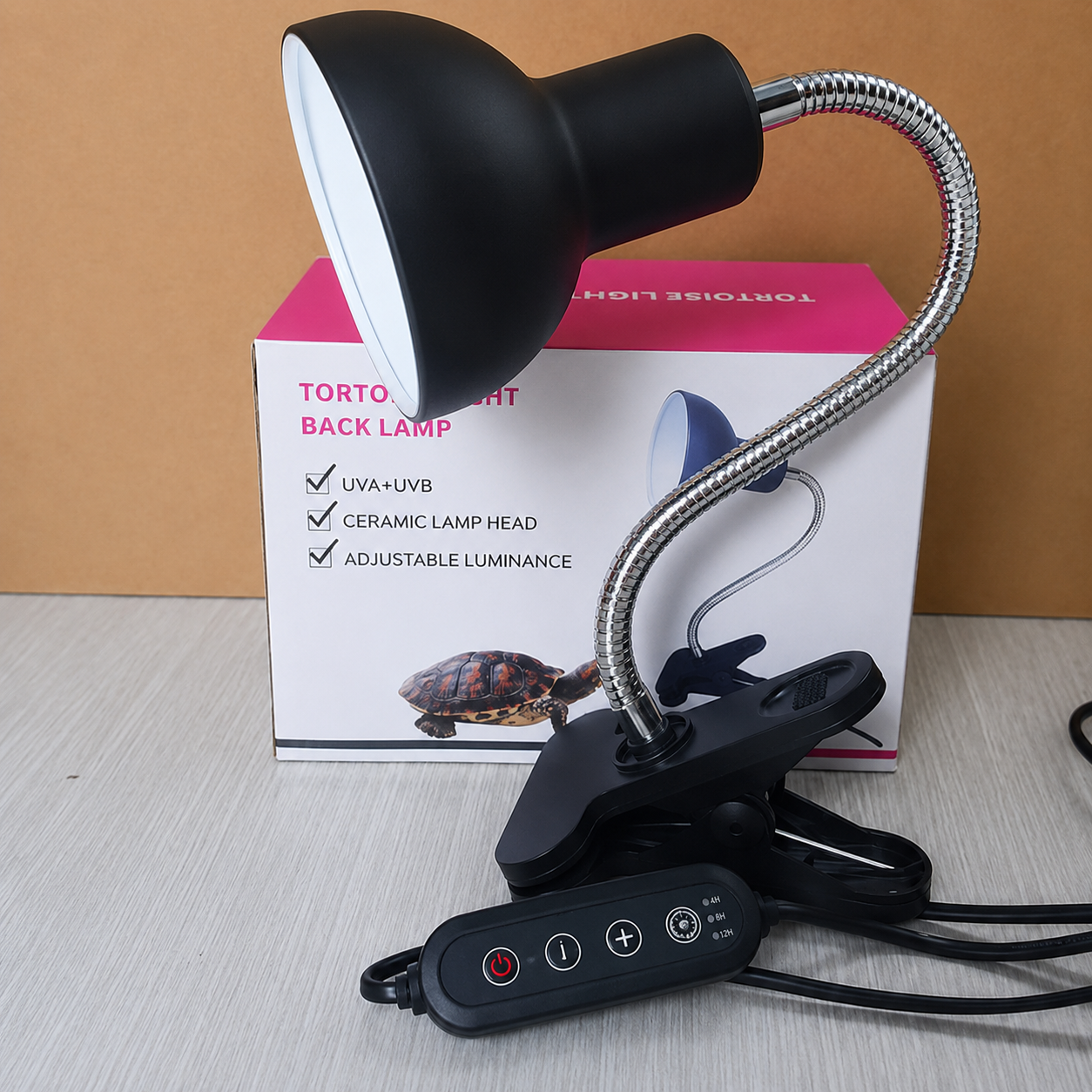 Dimmable Switch PLUS TIMER 50W (FREE)E27 Turtle Basking light