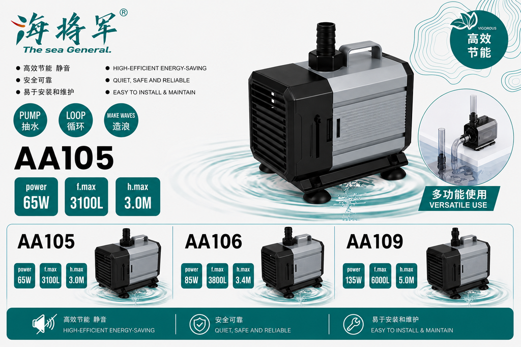 HIGH POWER Amphibian Submersible Pump LAND or UNDERWATER