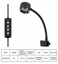 Fish Tank LED Seawater Lamp Specially for Corals Aluminum Alloy Aquarium Lighting with UV Intelligent