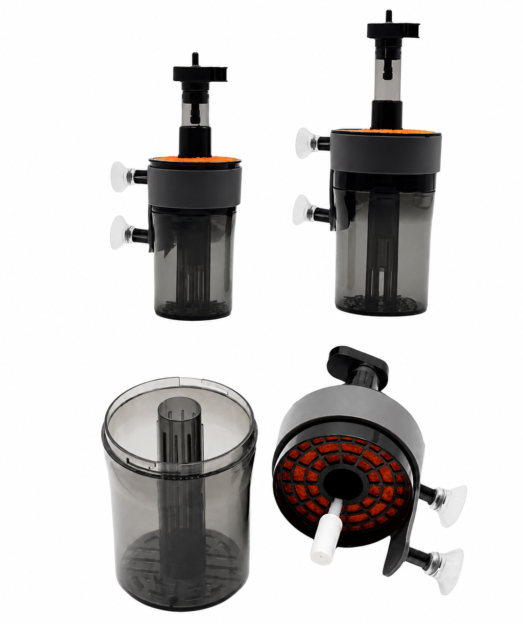 Air Pump Driven Detachable Pneumatic Filter with Suction Cup Bacterial Culture