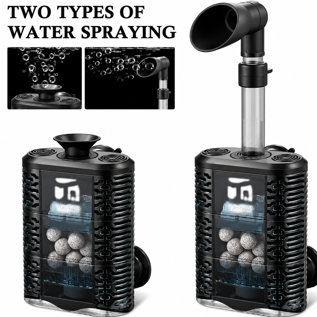 Submersible Internal Air lifting filter SMALL SIZE