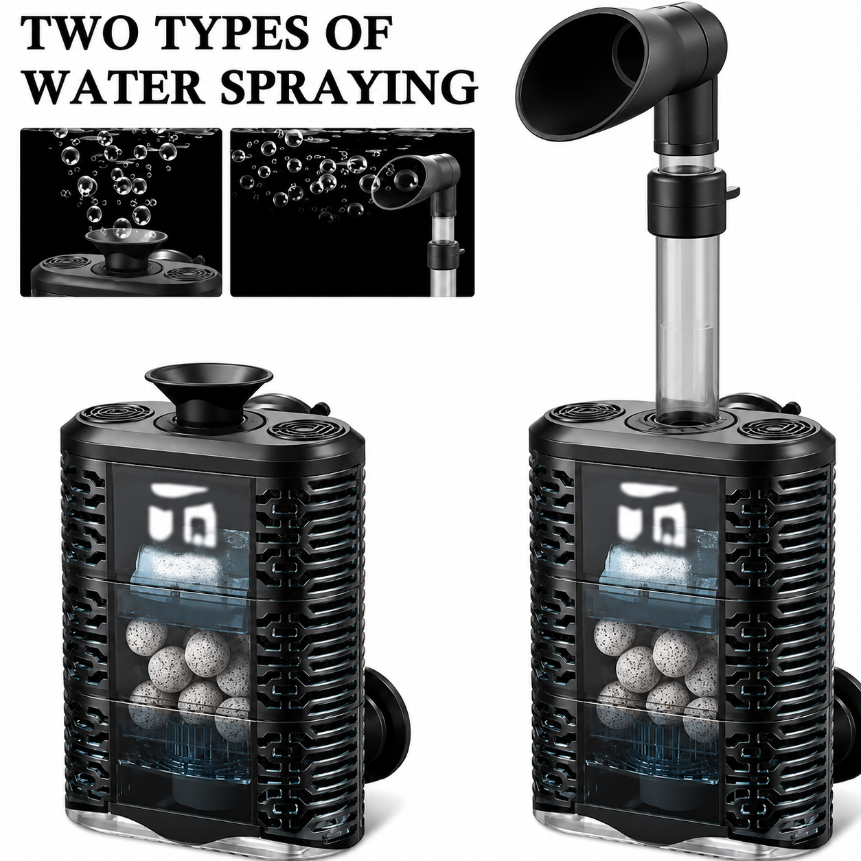 Submersible Internal Air lifting filter SMALL SIZE