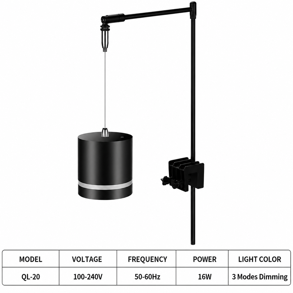 LED Aquarium Lamp High Brightness Lamp Beads Fish Tank Stand Light