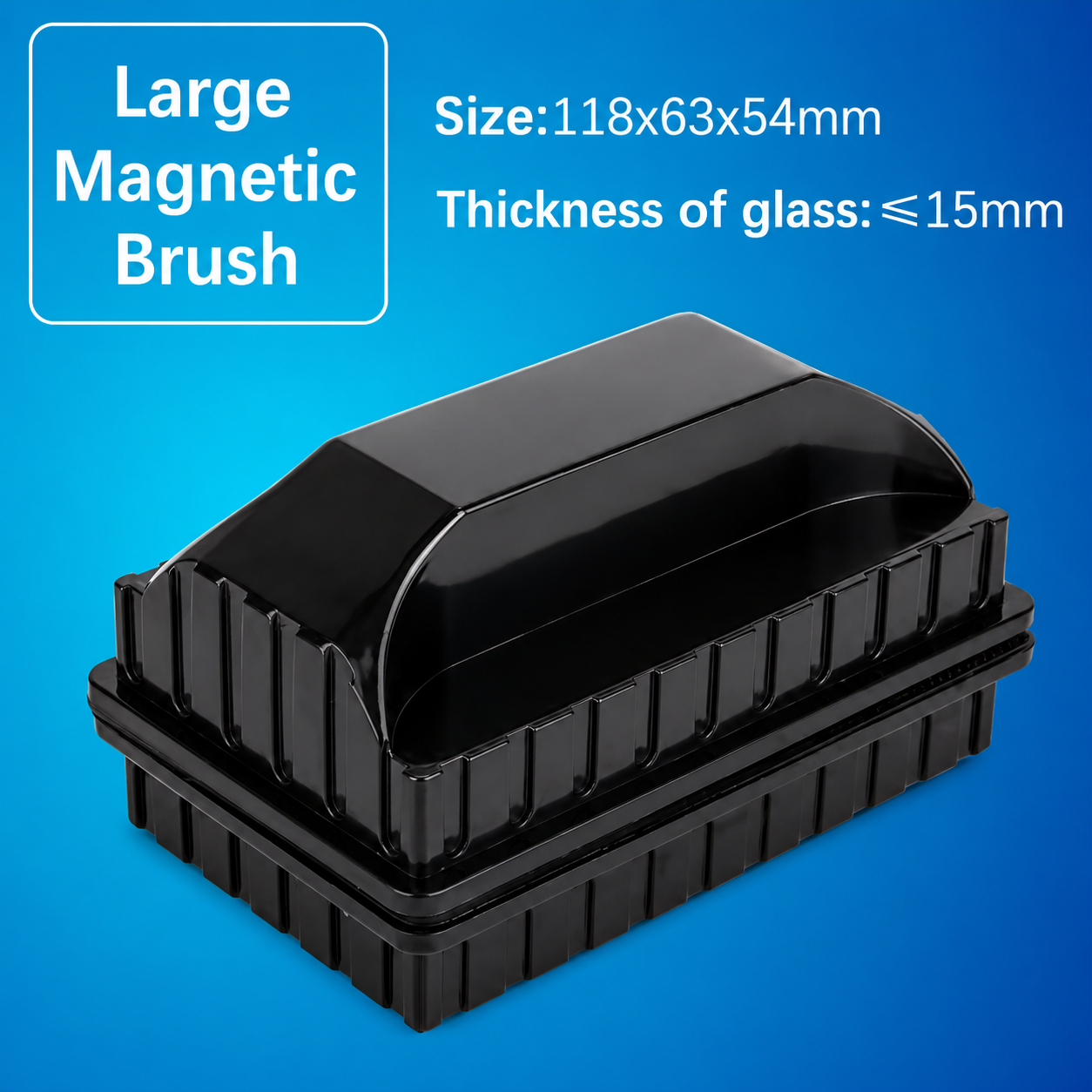 New Magnetic Brush Cleaning Tool Strong Suction Glazing Scrub Easy