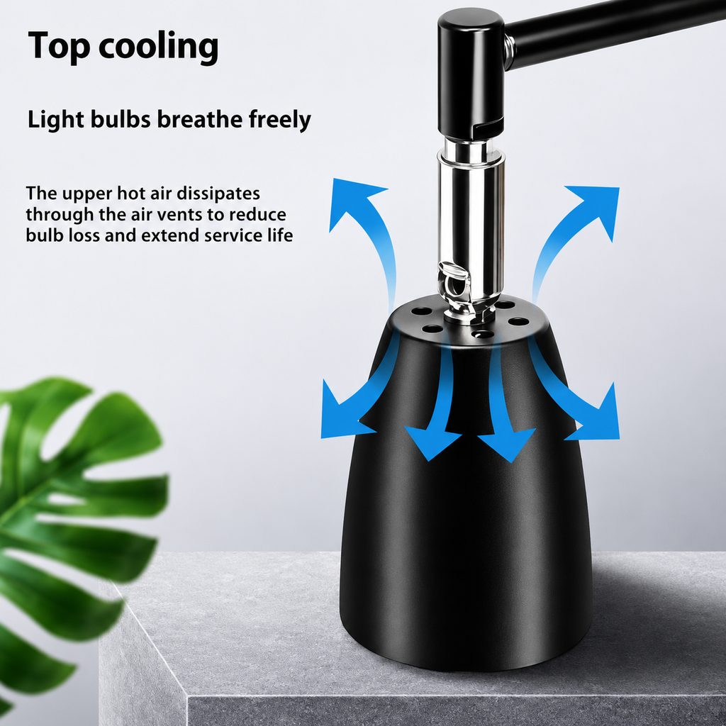 Dimmable Switch + TIMER 50W (FREE)E27 Turtle basking light