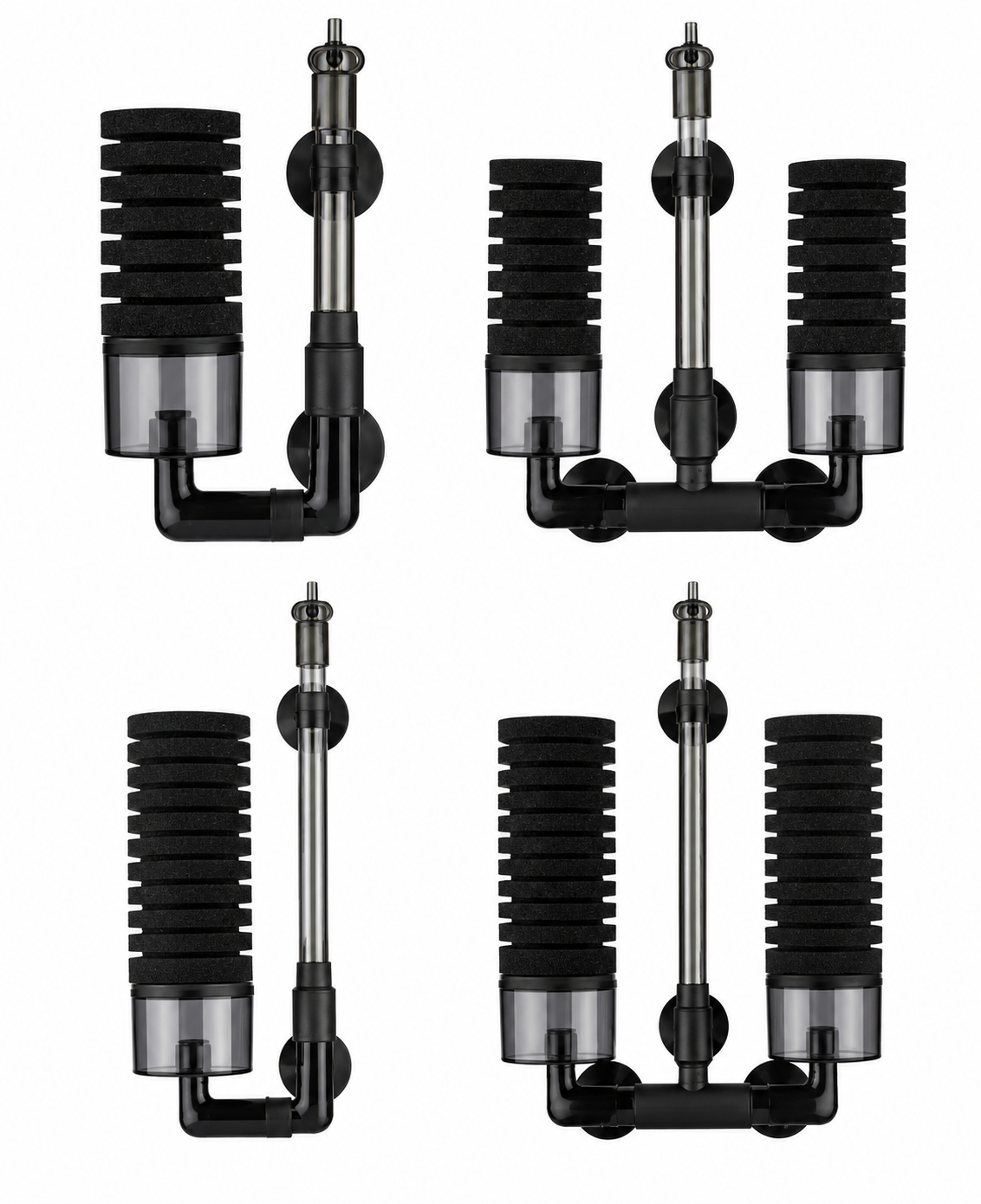 Air Pump Skimmer Biochemical Sponge with bioballs