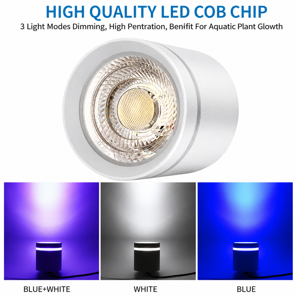 LED Aquarium Lamp High Brightness Lamp Beads Fish Tank Stand Light