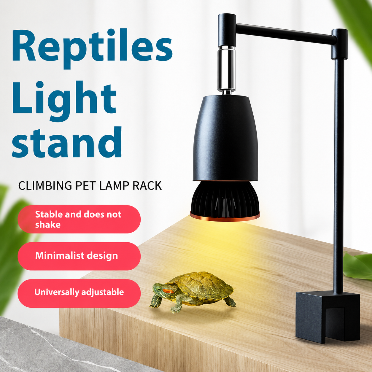 Dimmable Switch + TIMER 50W (FREE)E27 Turtle basking light