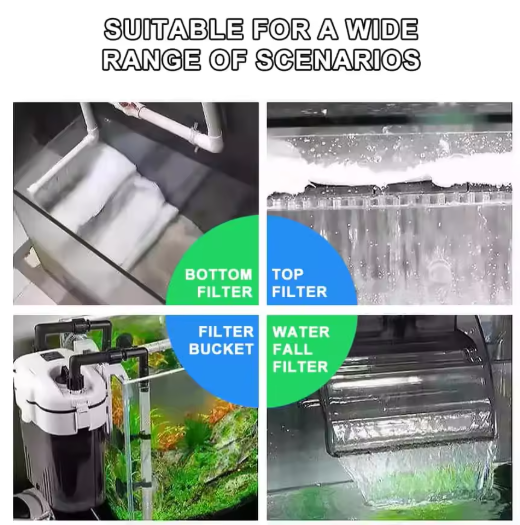 3CM THICK  Filter Sponge | Cotton Filter | White Aquarium Filter