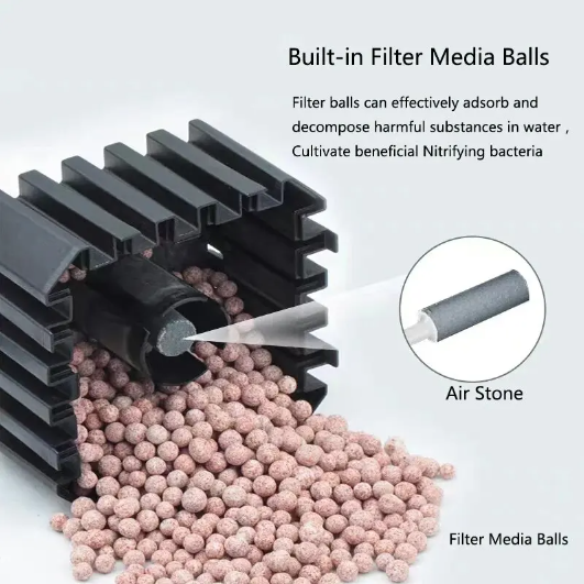 Bio Sponge Filter with Bioballs