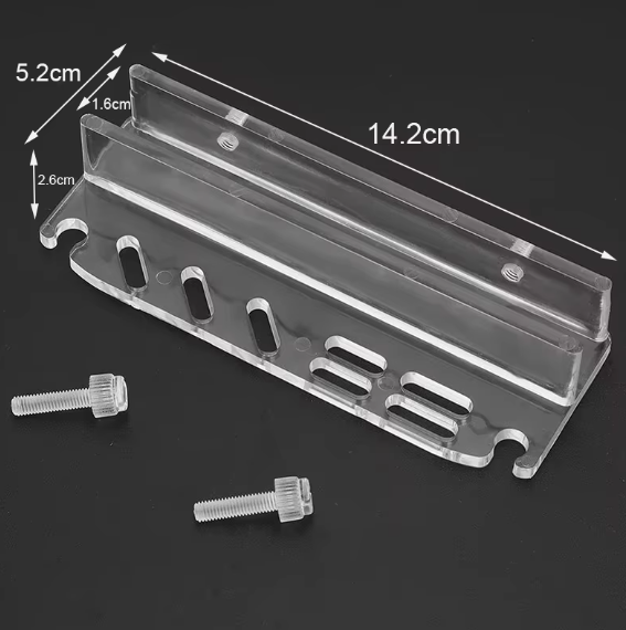Aquarium Plant Tools Storage Rack Acrylic Fish Tank Water Grass Cleaning Tool Holder for Tweezer Scraper