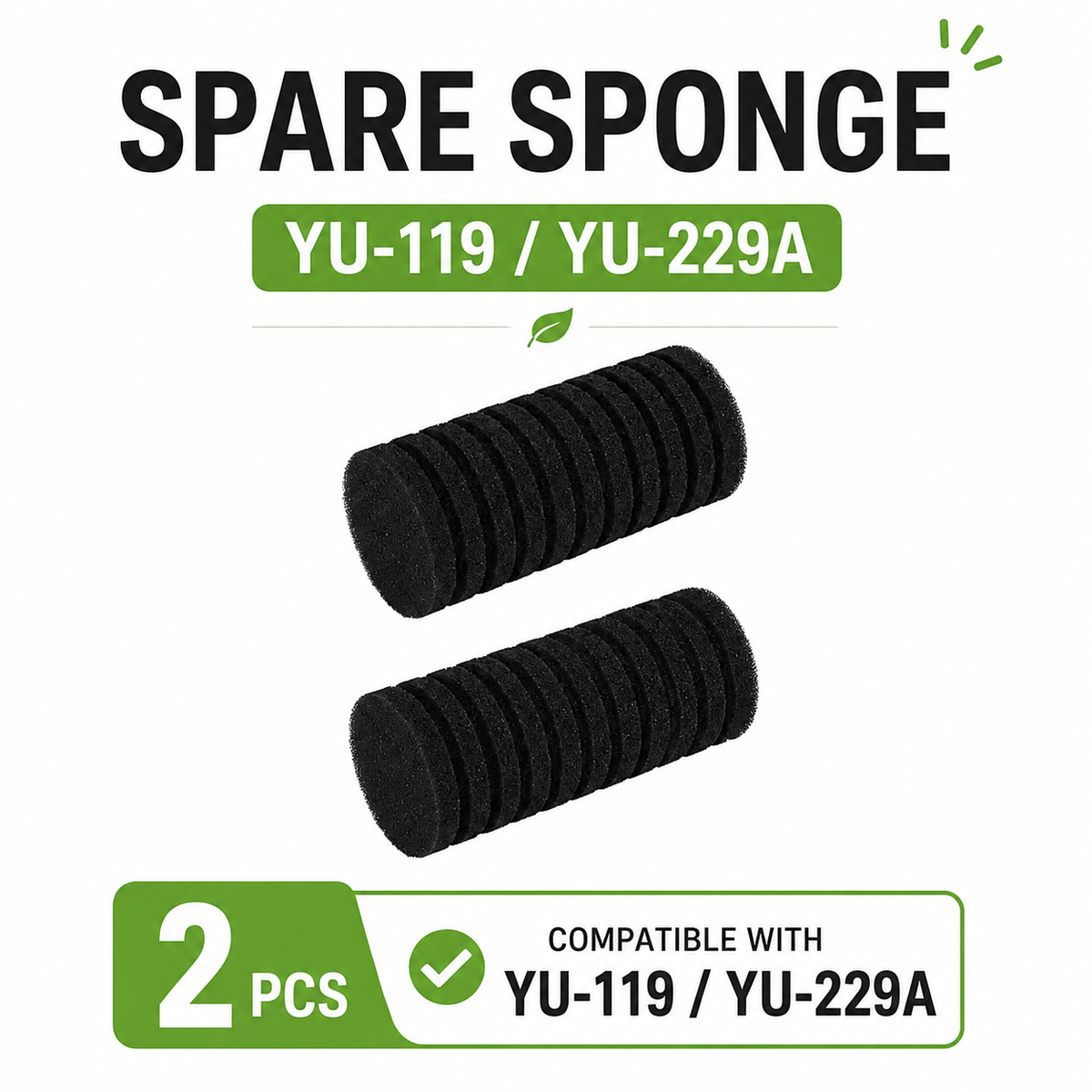 Air Pump Skimmer Biochemical Sponge with bioballs