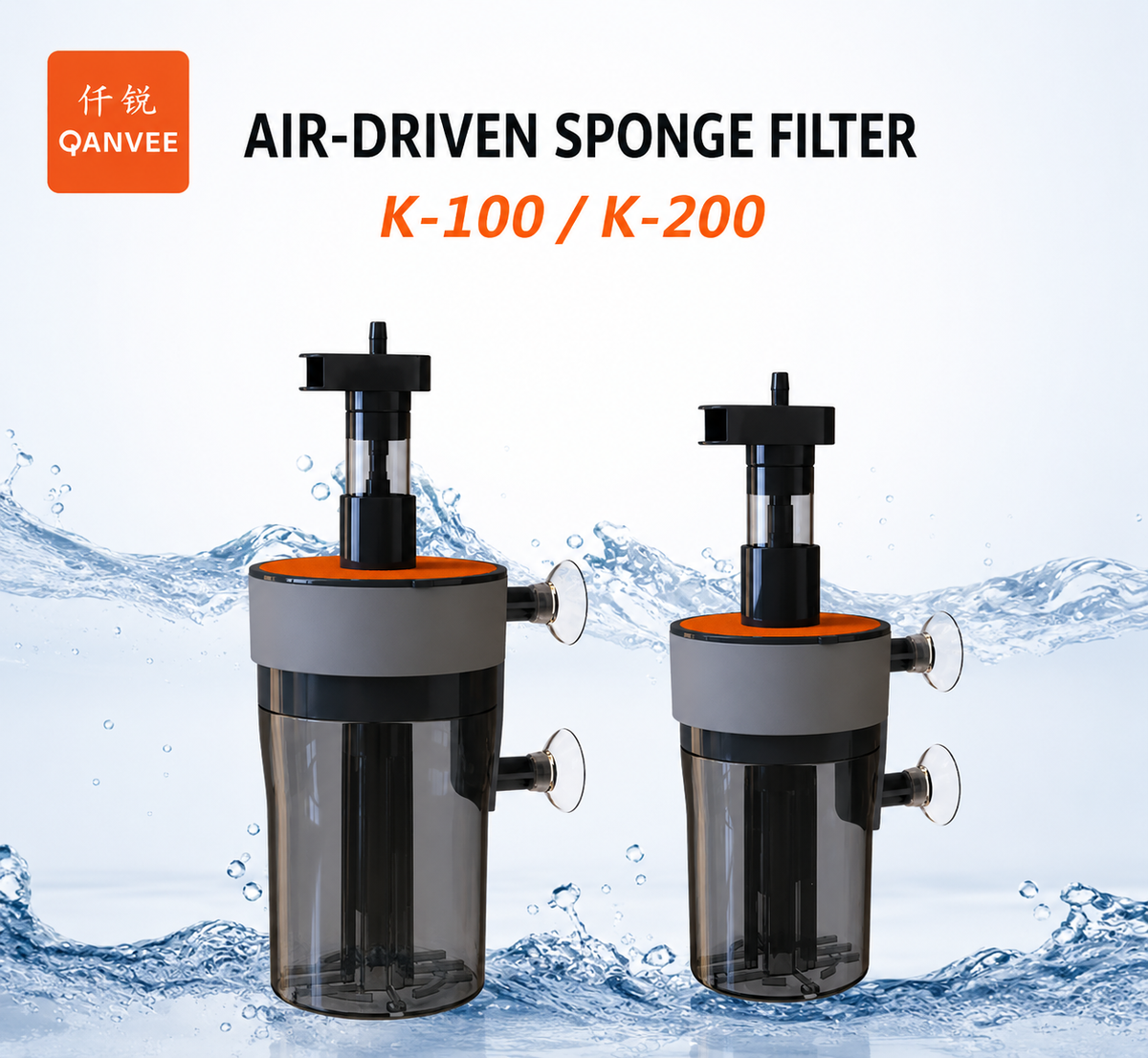 Air Pump Driven Detachable Pneumatic Filter with Suction Cup Bacterial Culture
