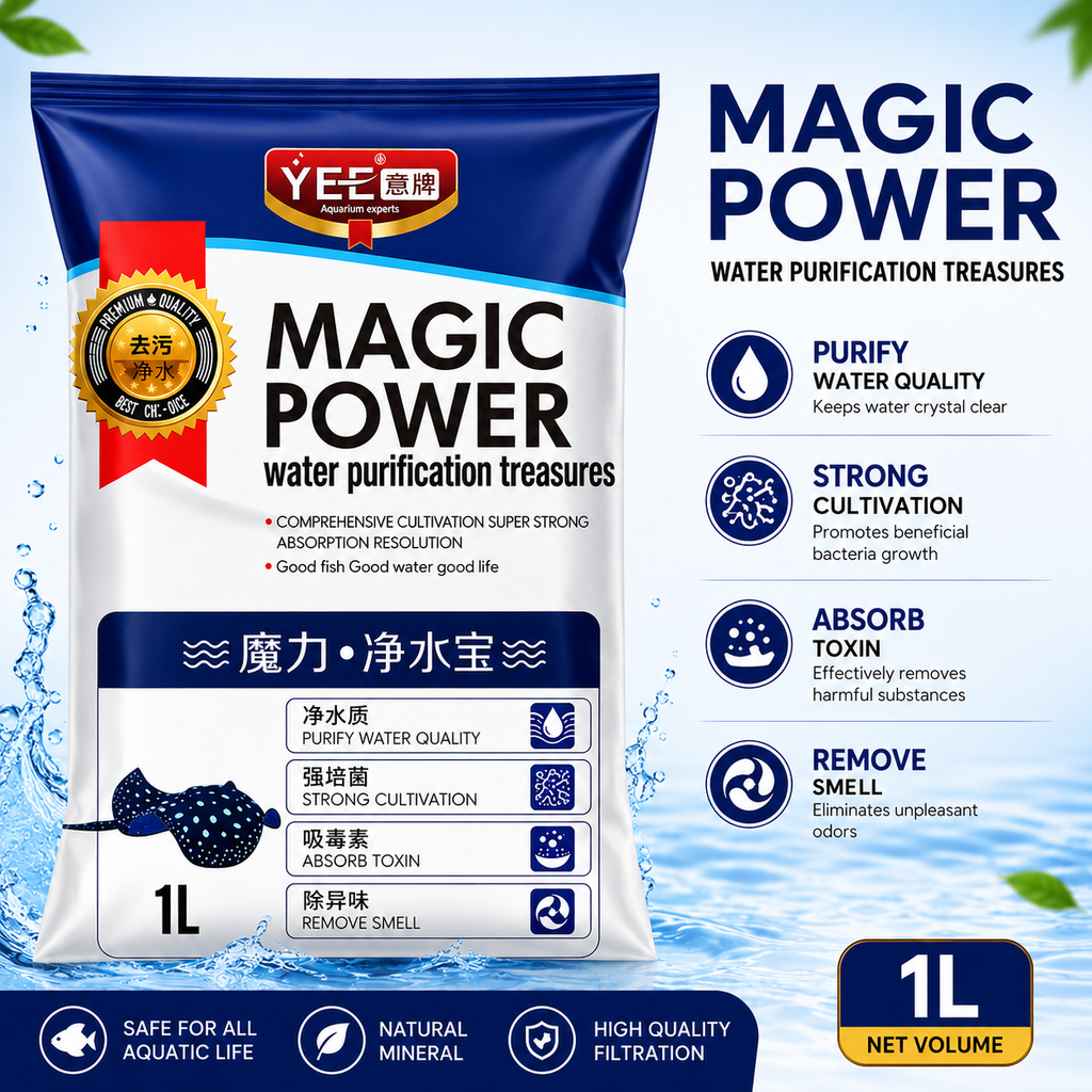 YEE Magic Power Activated Charcoal Carbon Water Purification Filter 1L