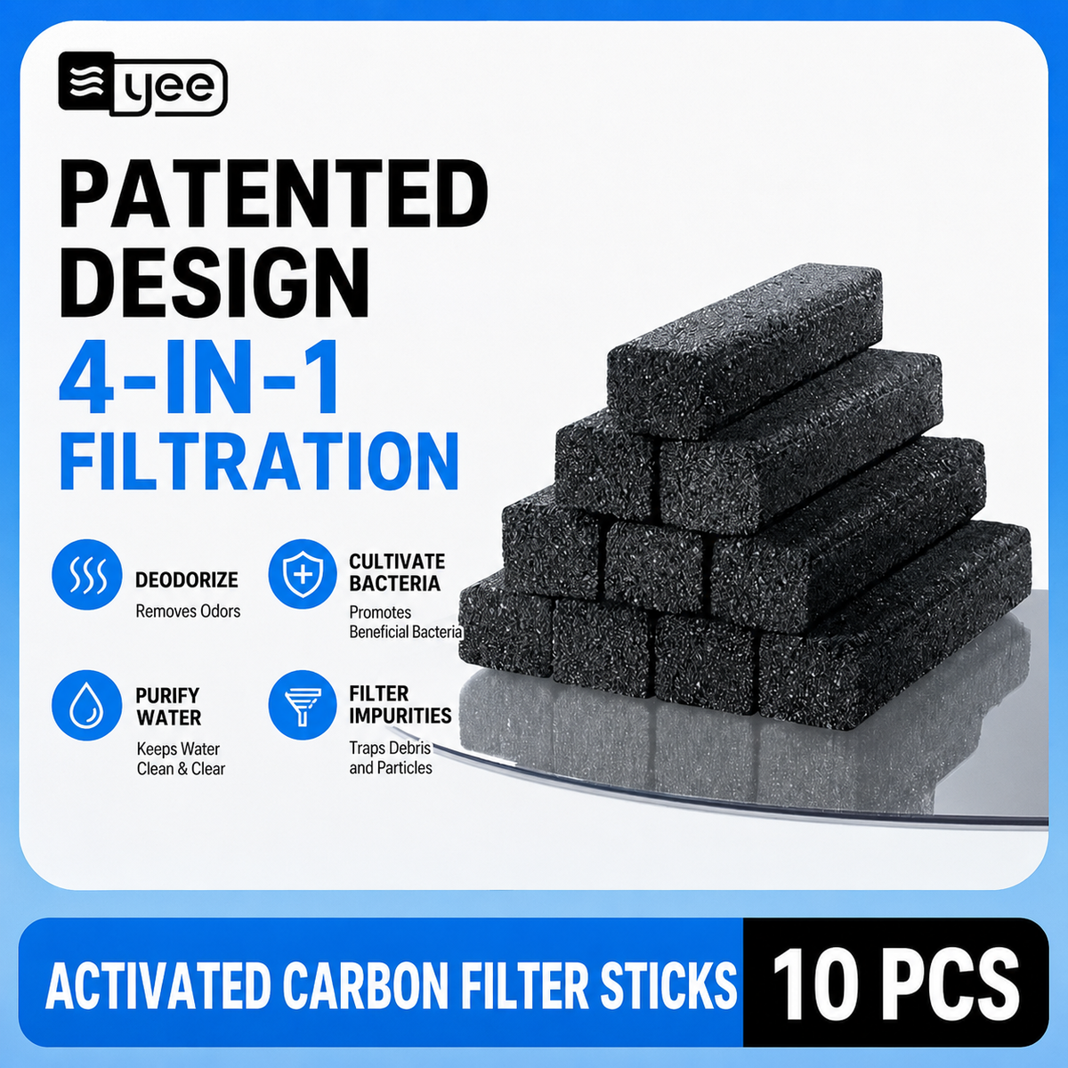 YEE Filter Activated Carbon Ceramic Biochemical House Media