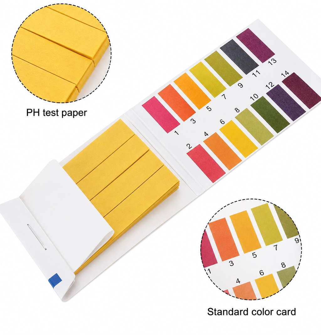PH Readings 80pcs Test Paper Test Strip Scale Lab Measurement Analysis PH Strip Water Quality Alkaline