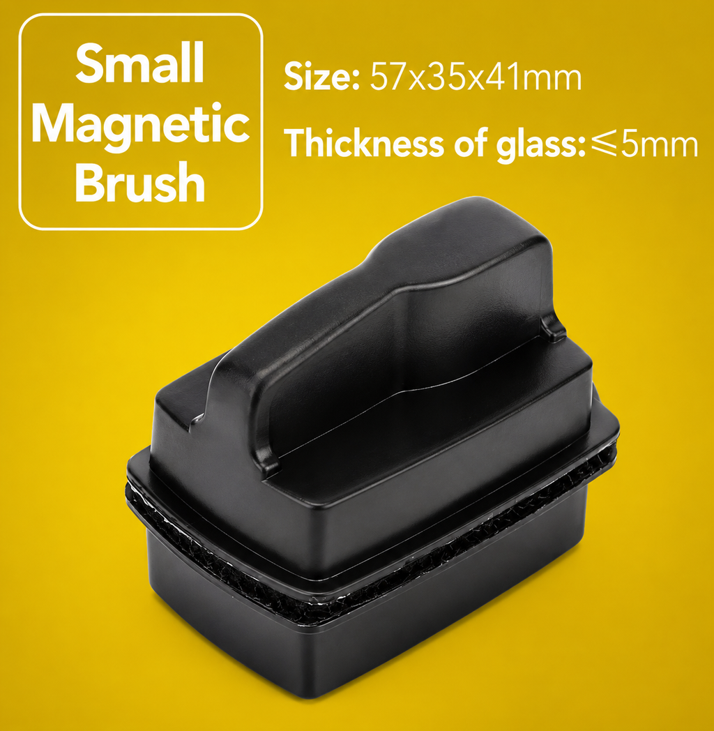 New Magnetic Brush Cleaning Tool Strong Suction Glazing Scrub Easy