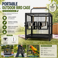 PORTABLE BIRD CAGE FOR OUTDOORS