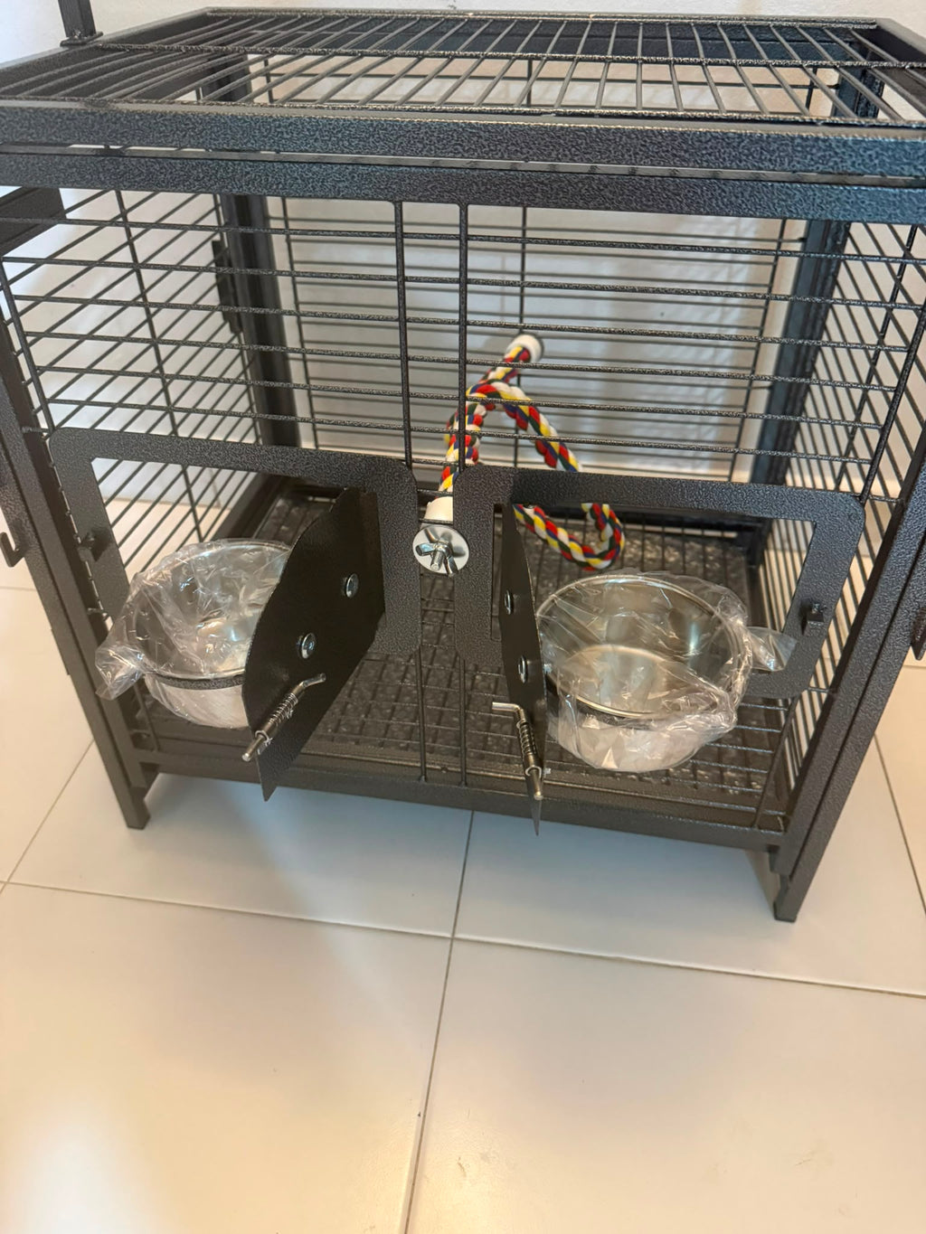 PORTABLE BIRD CAGE FOR OUTDOORS