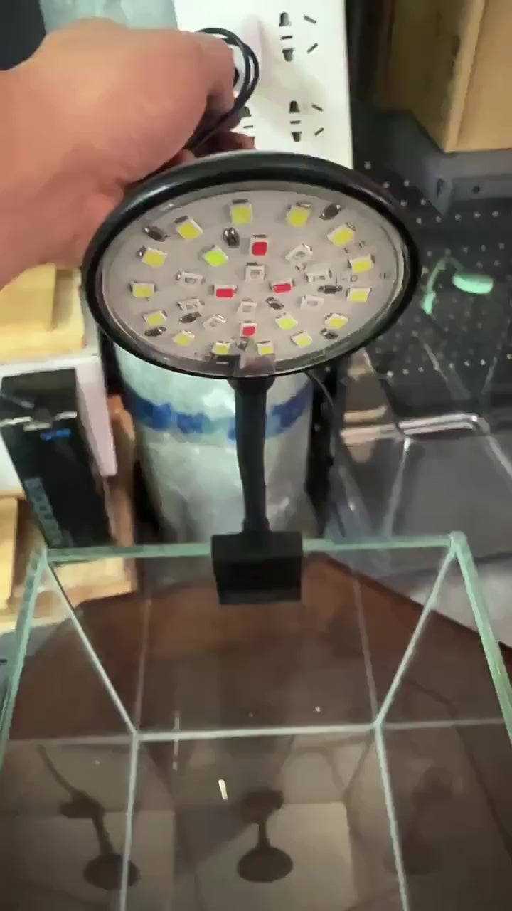USB 3 MODE + DIMMABLE OF CHANGING LIGHT SMALL Aquarium Lamp