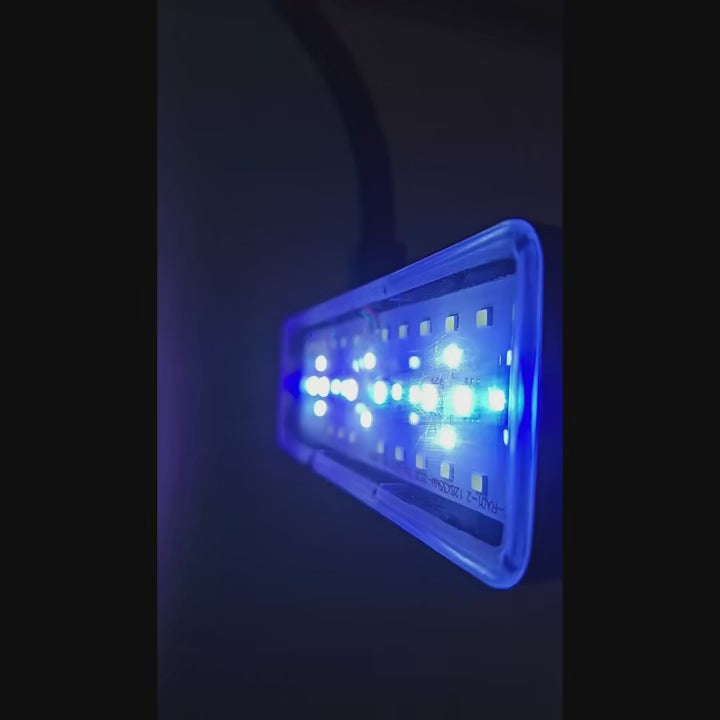 USB Powered Full Spectrum Aquatic Plant Light,  Dimmable Brightness With Timer Fuction