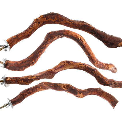 25-30cm Natural Wooden Parrot Perch Bird Stand