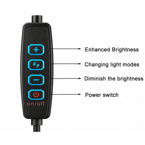 3 MODE USB 90 Degree UFO LIGHT